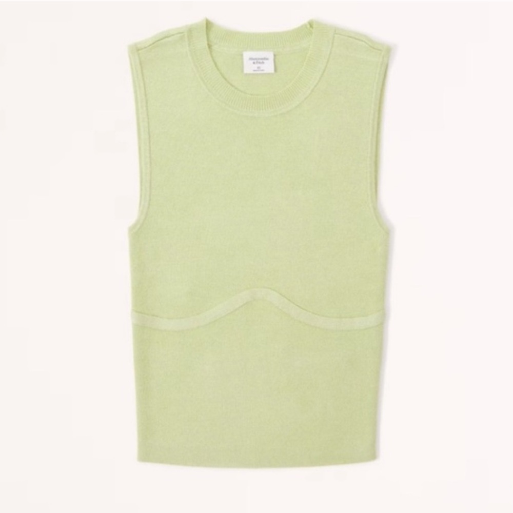Abercrombie & Fitch Underbust Corset Crew Tank
